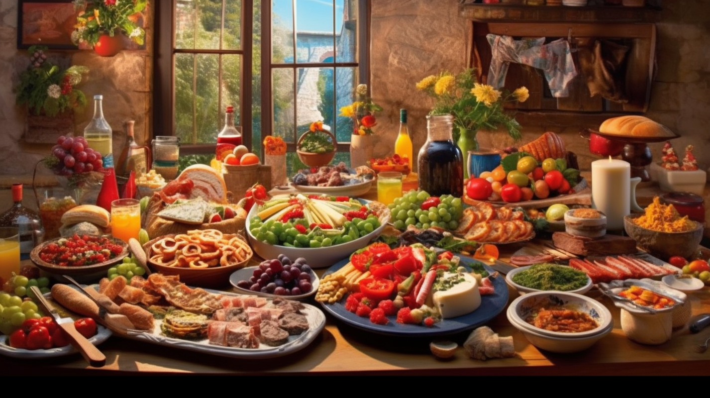 A table full of fats that might be healthy or not healthy for thyroid function.