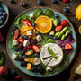 A mixture of nutritious food for a healthier diet, helping those with hypothyroidism lose weight